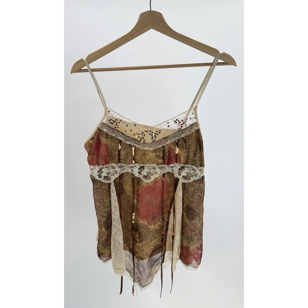 Anne Klein Women's Spaghetti Strap Summer Camisole Top Size XL **See Notes